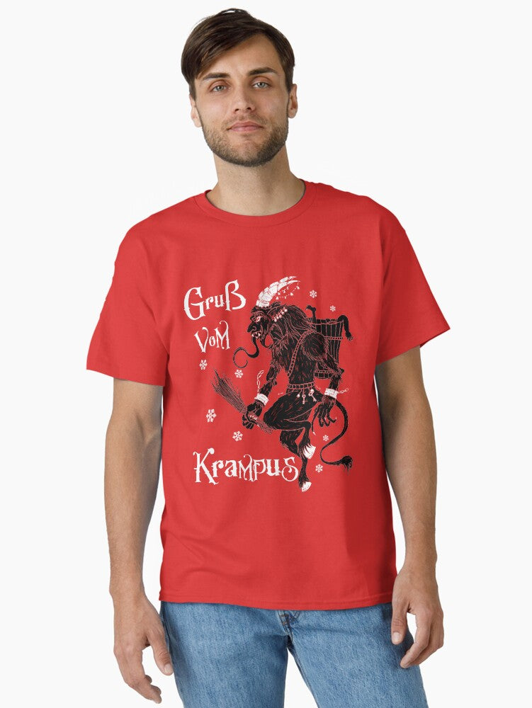 Greetings from Krampus Funny Christmas gift Classic T-Shirt