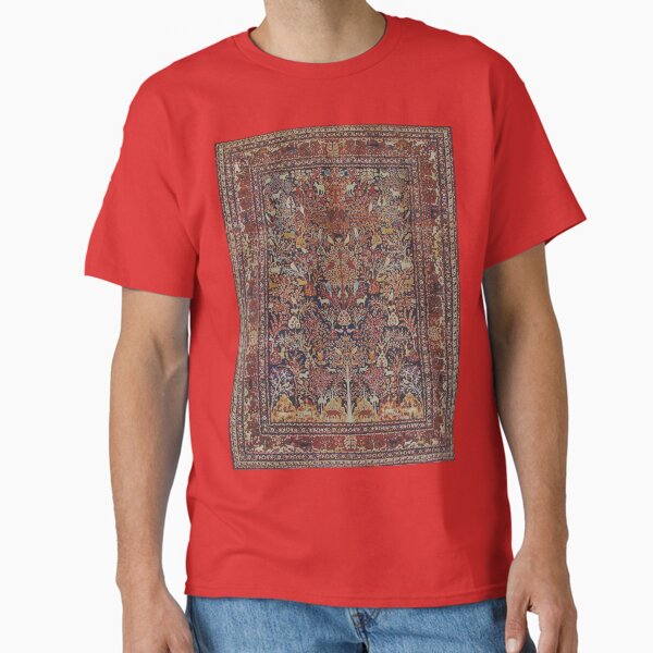 Persian Vintage Antique Carpet Nature Fine Art Classic T-Shirt for Sale by bragova