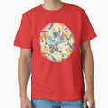 Dopamine Kaleidoscope Crystal Geometric Abstract Pattern Classic T-Shirt for Sale by micklyn