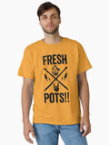 Fresh Pots Foo-ever Fighting The Caffine Withdrawls Classic T-shirt | Trendy Graphic Tee | Casual Unisex T-shirt
