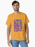Trippy Dodo Bird Pop art Design. Classic T-Shirt
