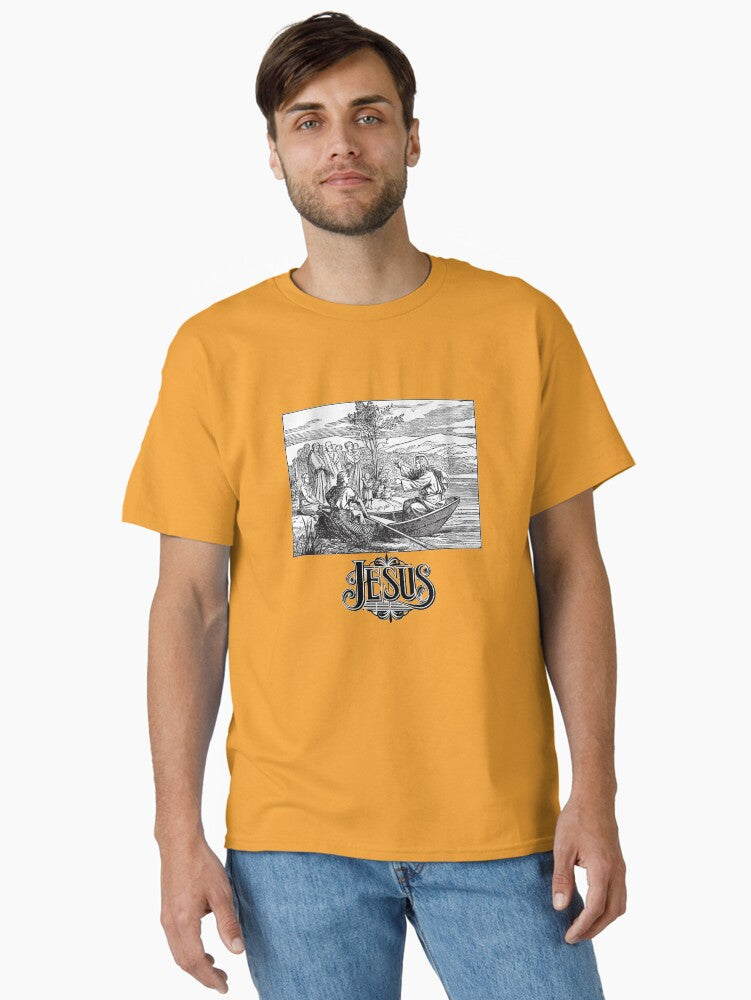 Jesus Crucifixion Scene Classic T-Shirt