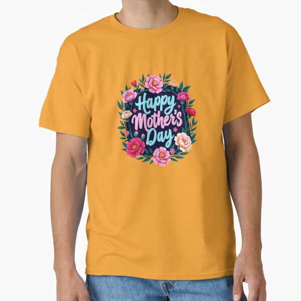 Mother’s Day Hand Drawn T-Shirt Classic T-Shirt for Sale by KafeMo