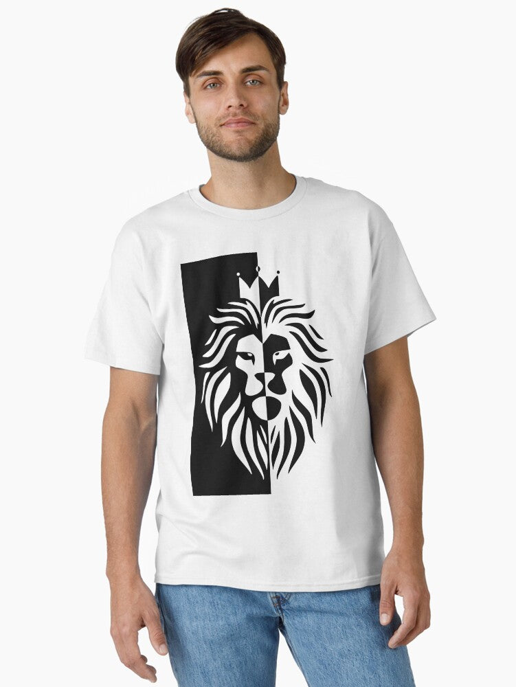 Lion Face Shirt, Comfort colors t-shirt Classic T-Shirt