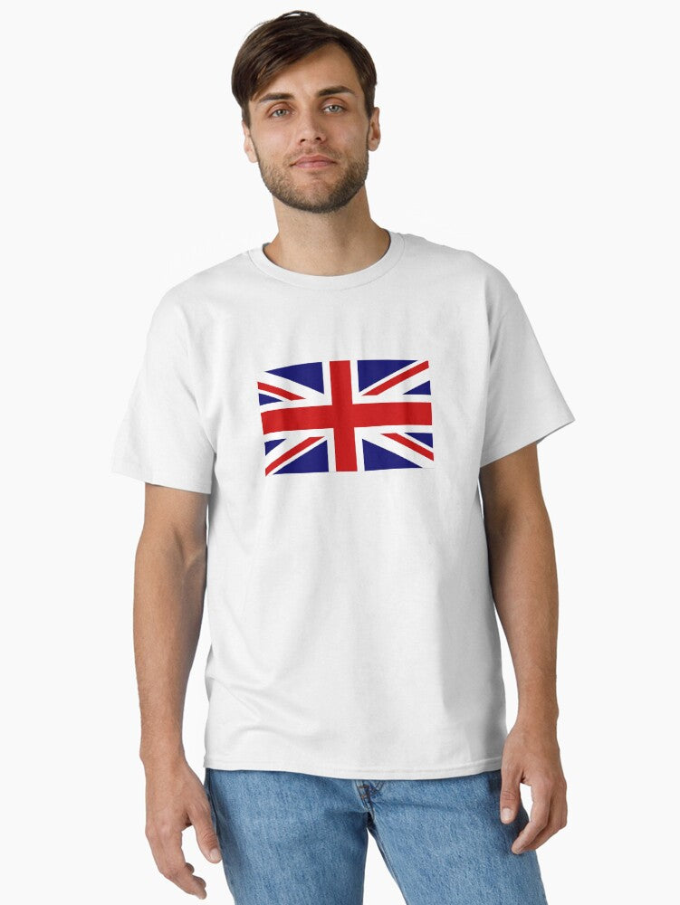 Union Jack Flag Classic T Shirt T Shirt Viral US Style Daily Comfort