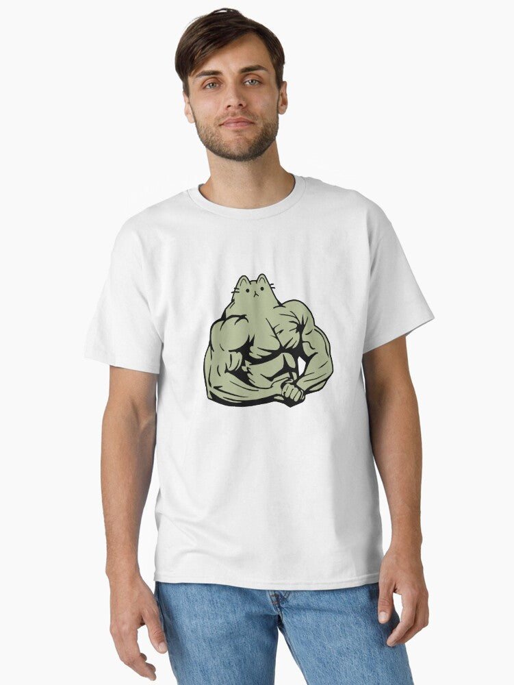 Gym Cat Classic T-Shirt