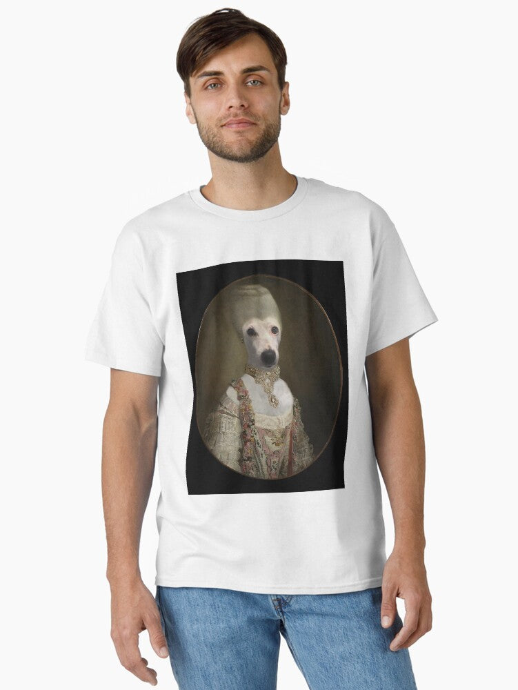 Jack Russell Dog Marie Chien toinette Classic T Shirt T Shirt Viral US Style Hot Search US