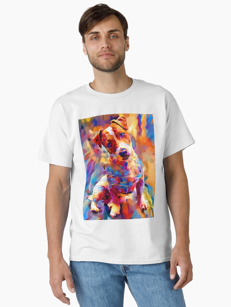 Jack Russell Terrier 3 Classic T Shirt T Shirt Viral US Style Fan Favorite
