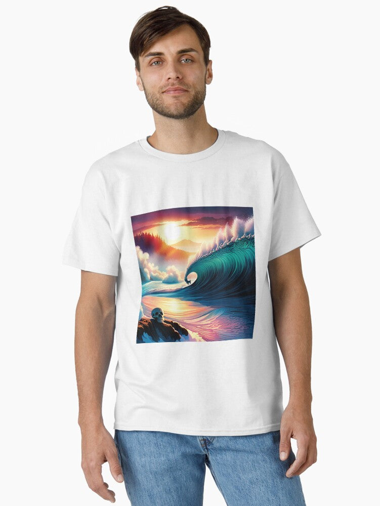 Mind Surfing Machine Dreams 007 Classic T-Shirt | Graphic T-Shirt for Unisex
