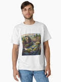 Rooftop Gardens Classic T Shirt T Shirt AI Inspired Art Futuristic Style