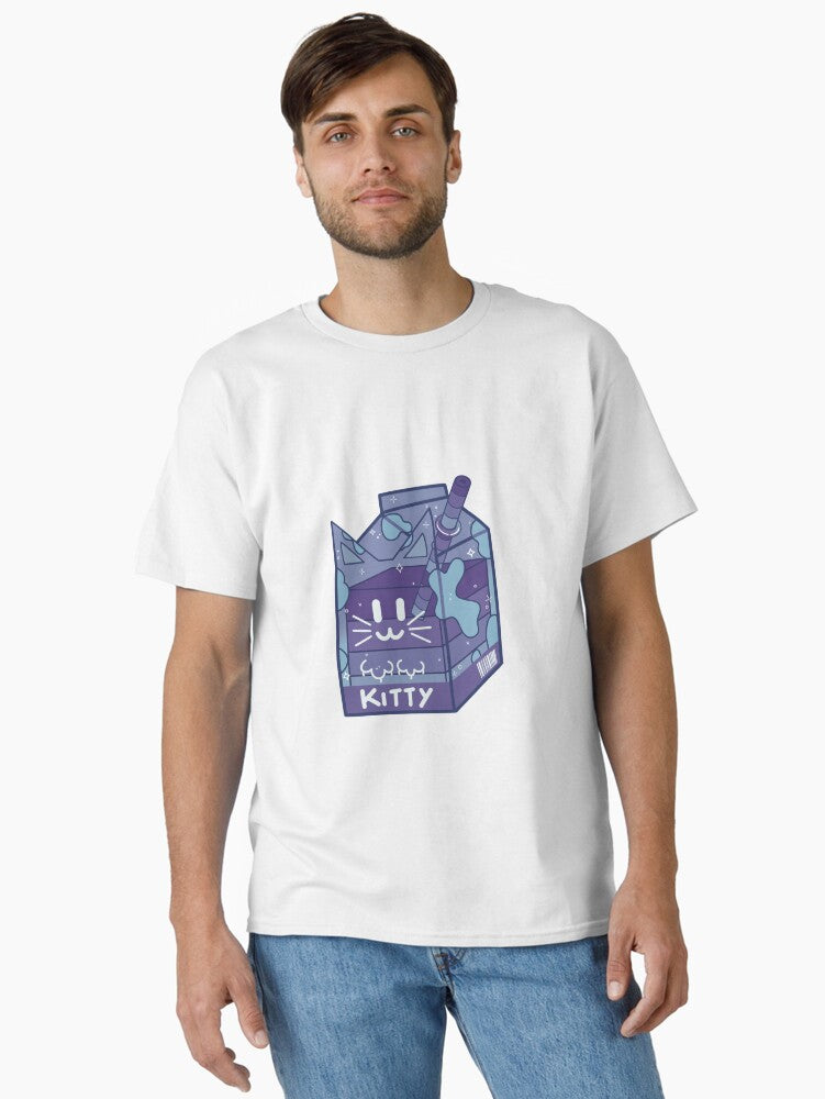 purple blue Kitty Milk Jelly Classic T-Shirt