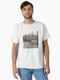 Twin Peaks Welcome Sign With Mountain View Photoreal Classic T-Shirt