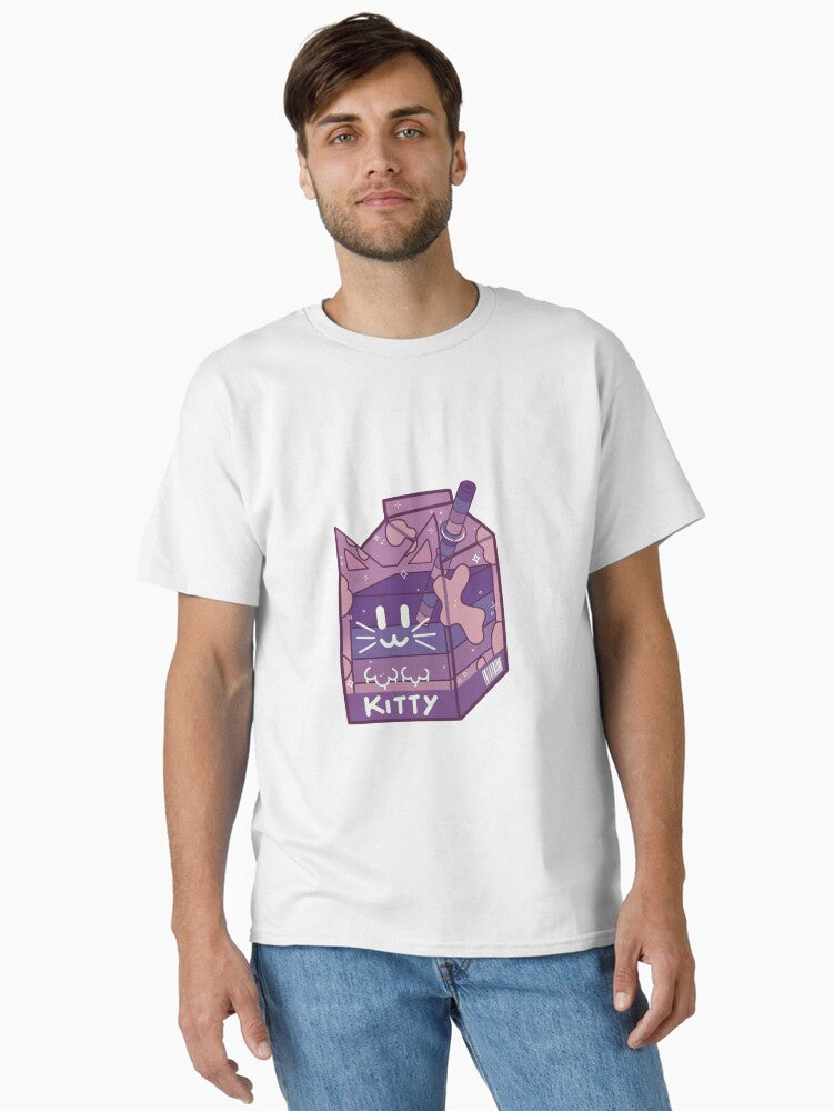 Purple pink Kitty Milk Jelly Classic T-Shirt