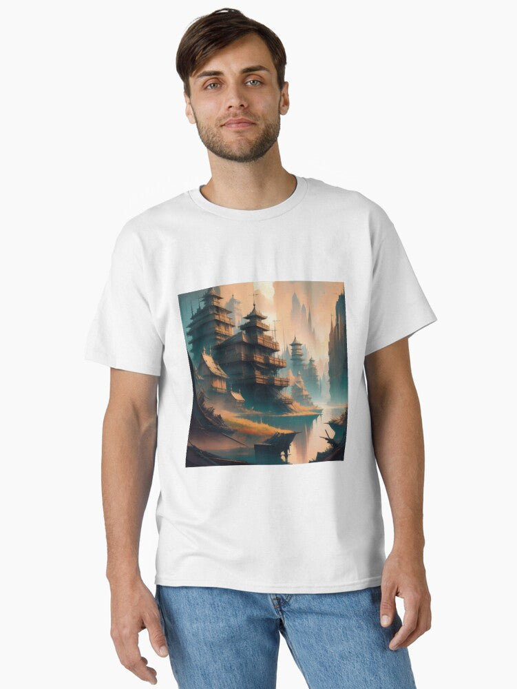 Urban Skylines Classic T Shirt T Shirt Comfort Fit Gift Ready