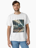 Transportation Hub Classic T Shirt T Shirt Comfort Fit Daily Wear