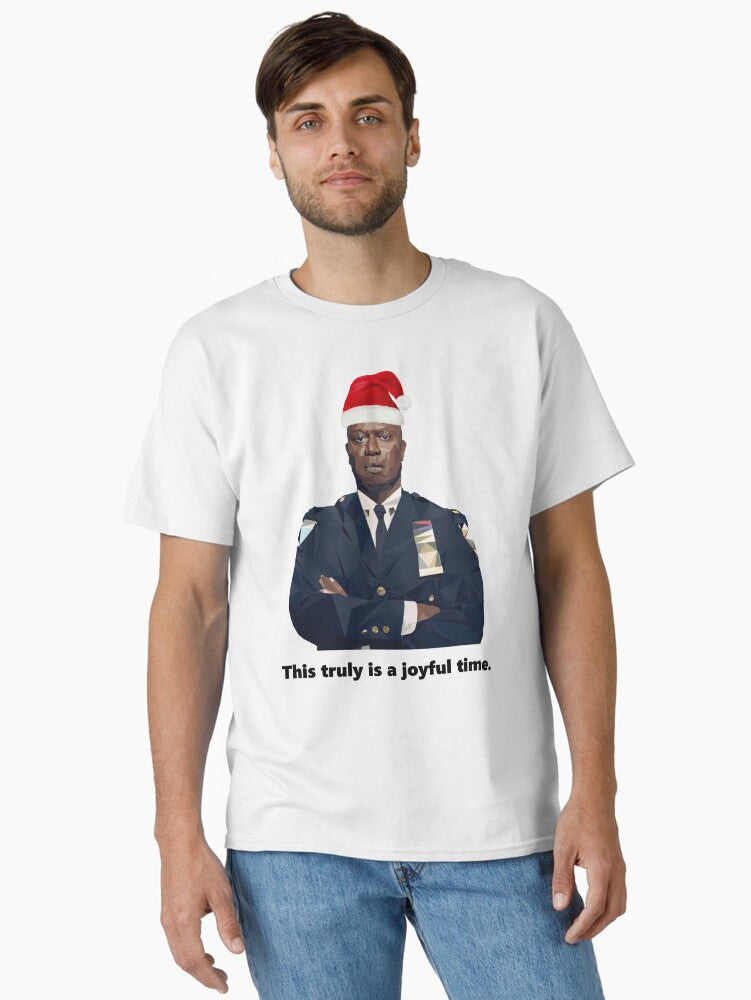 Capt. Holt is having a joyful holiday season. Classic T-Shirt