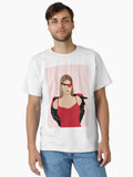 Lana Valentines Skims Illustration Print Classic T-Shirt | Graphic T-Shirt for Unisex