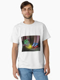 Digital glitter edit Wicked witch wants those shoes mask ruby slippers art edit Classic T-Shirt T-Shirt | Best-Selling Artwork | High Demand Item
