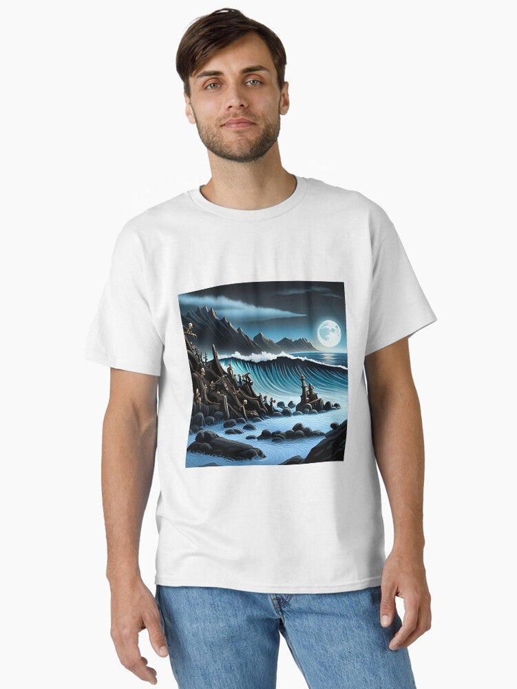 Mind Surfing Machine Dreams 018 Classic T-Shirt | Graphic T-Shirt for Unisex