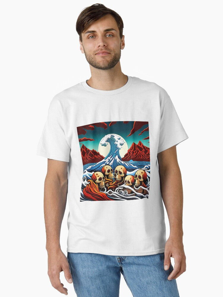 Mind Surfing Machine Dreams 019 Classic T-Shirt | Graphic T-Shirt for Unisex