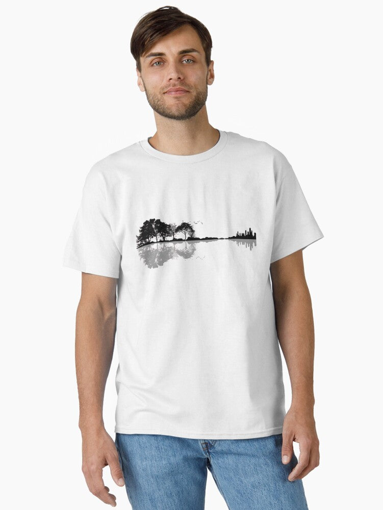 Nature Guitar Classic T Shirt T Shirt Premium Quality Daily Comfort Wear