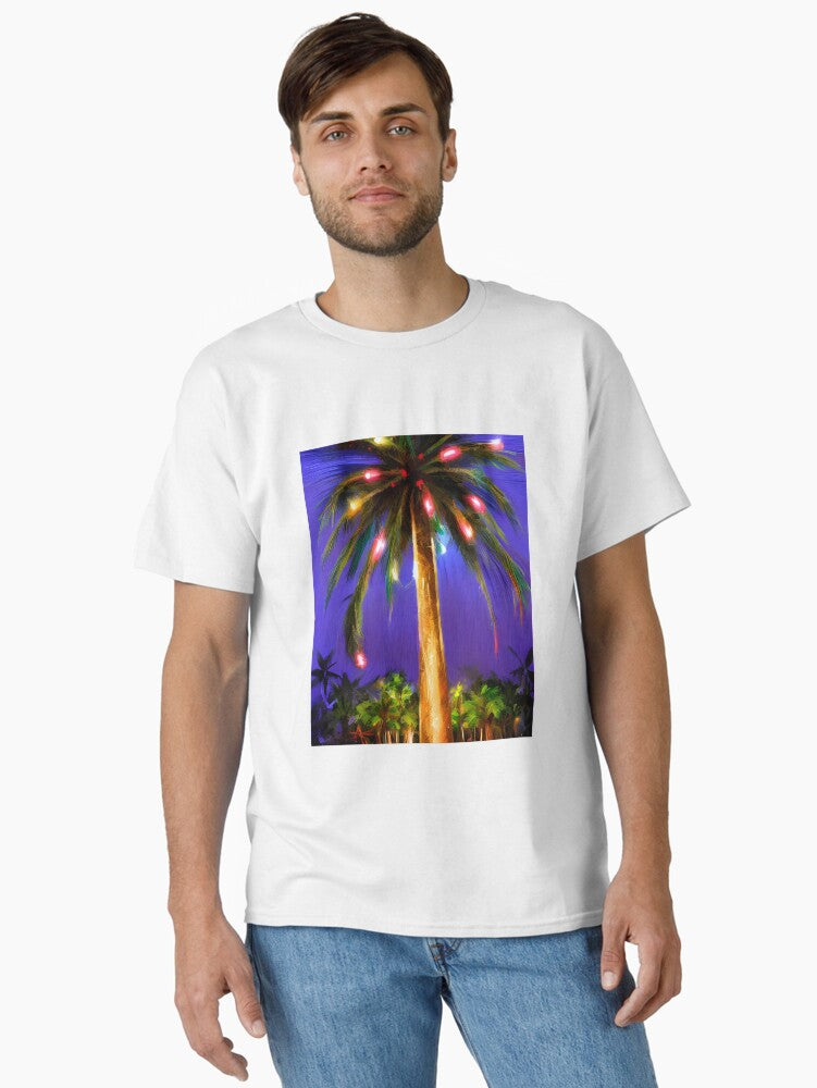 Christmas Palm Tree Classic T-Shirt