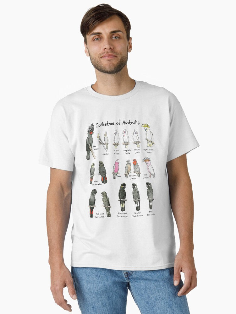 Cockatoos of Australia Raising funds for Birdlife Australia Classic T Shirt T Shirt Aesthetic Fit Fan Favorite
