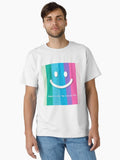 smile,Hope is only the love of life,rainbow,Colorful,vivid colors Classic T-Shirt