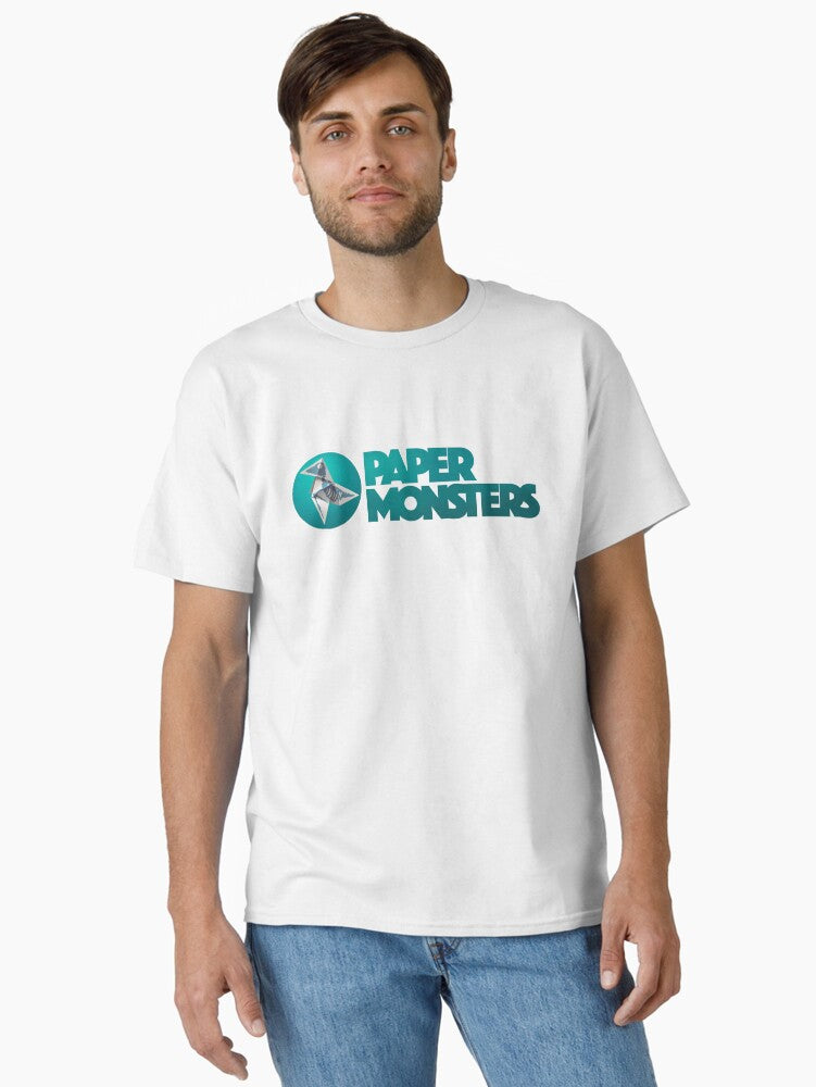 Paper Monsters Original Logo Classic T-shirt | Trendy Graphic Tee | Casual Unisex T-shirt