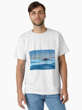 Humpback Whale Skims the Surface 1 Classic T-Shirt | Graphic T-Shirt for Unisex