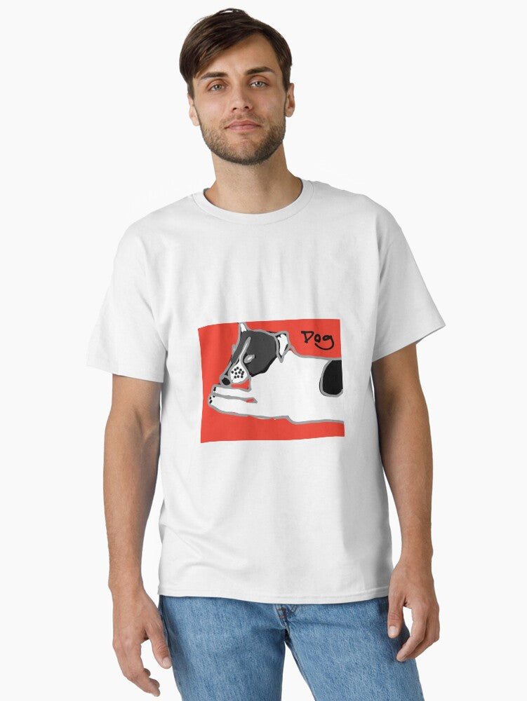 Rubbish Dog Drawing Classic T Shirt T Shirt Premium Quality Top Rated