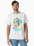 Rock Papaer And Scissors Classic T-shirt | Trendy Graphic Tee | Casual Unisex T-shirt