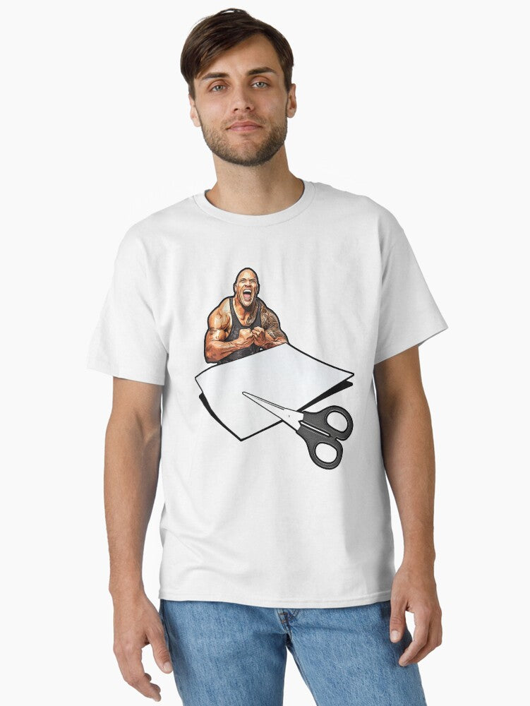 The Rock Paper Scissors Classic T-shirt | Trendy Graphic Tee | Casual Unisex T-shirt