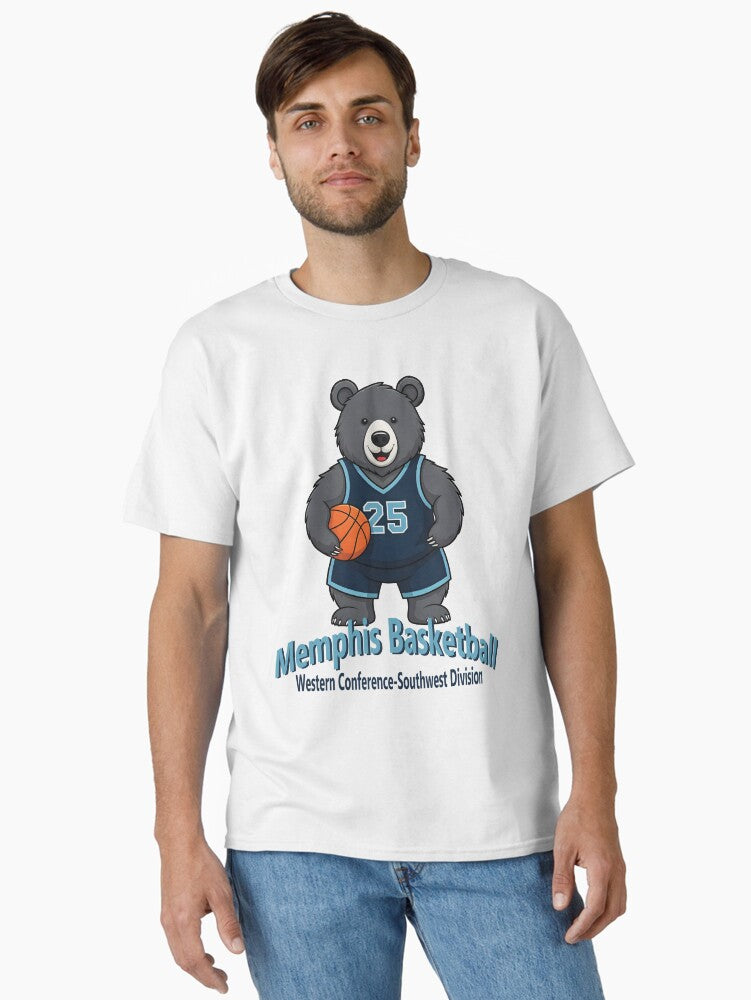 Grizzly bear who loves basketball Classic T Shirt T Shirt High Search Demand Daily Wear