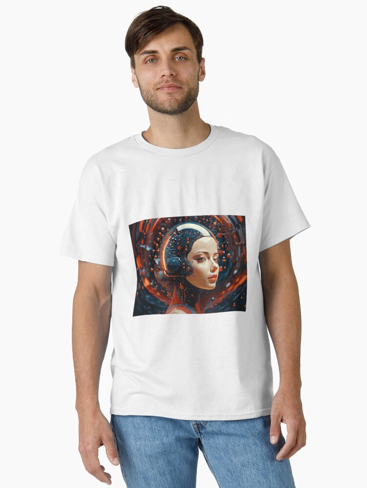 AI Powered Art Prints Elevate Your Space with Artificial Intelligence Designs Classic T Shirt T Shirt Viral TikTok