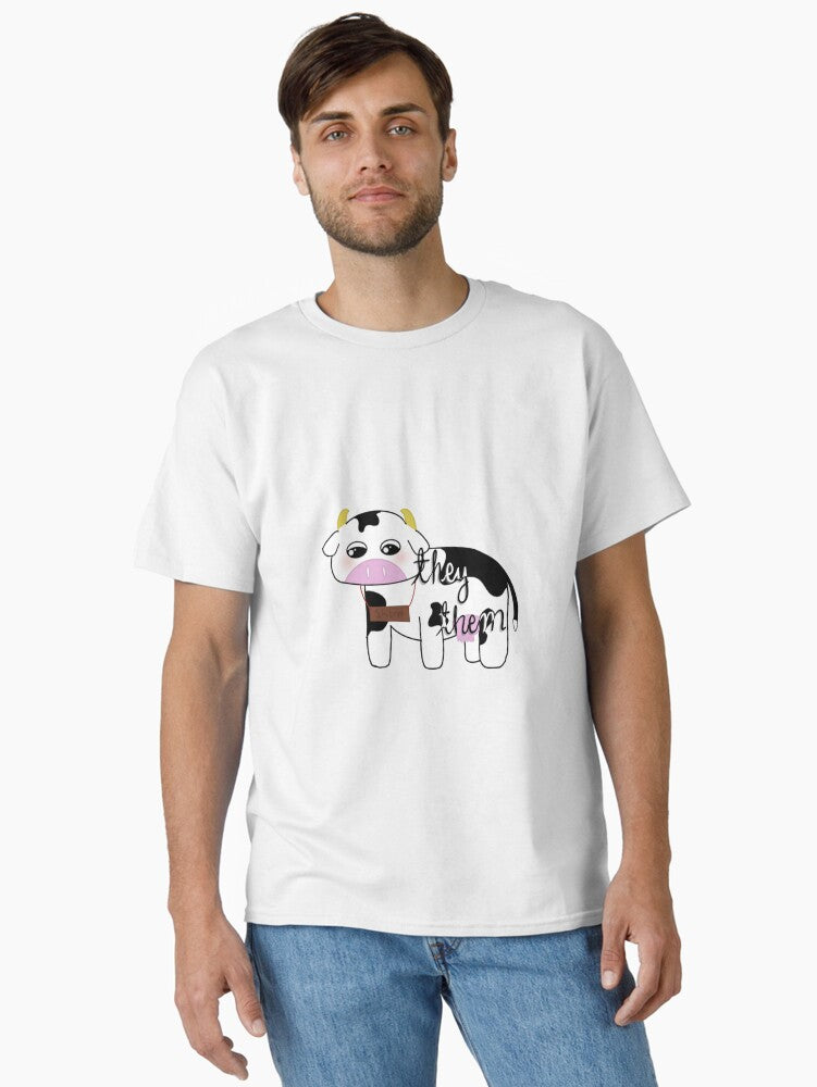 Skim Milk - They Them Classic T-Shirt | Graphic T-Shirt for Unisex