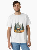 Retro Elk Sweatshirt Classic T-Shirt