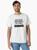 Paperboy Productions Block Type Classic T-shirt | Trendy Graphic Tee | Casual Unisex T-shirt