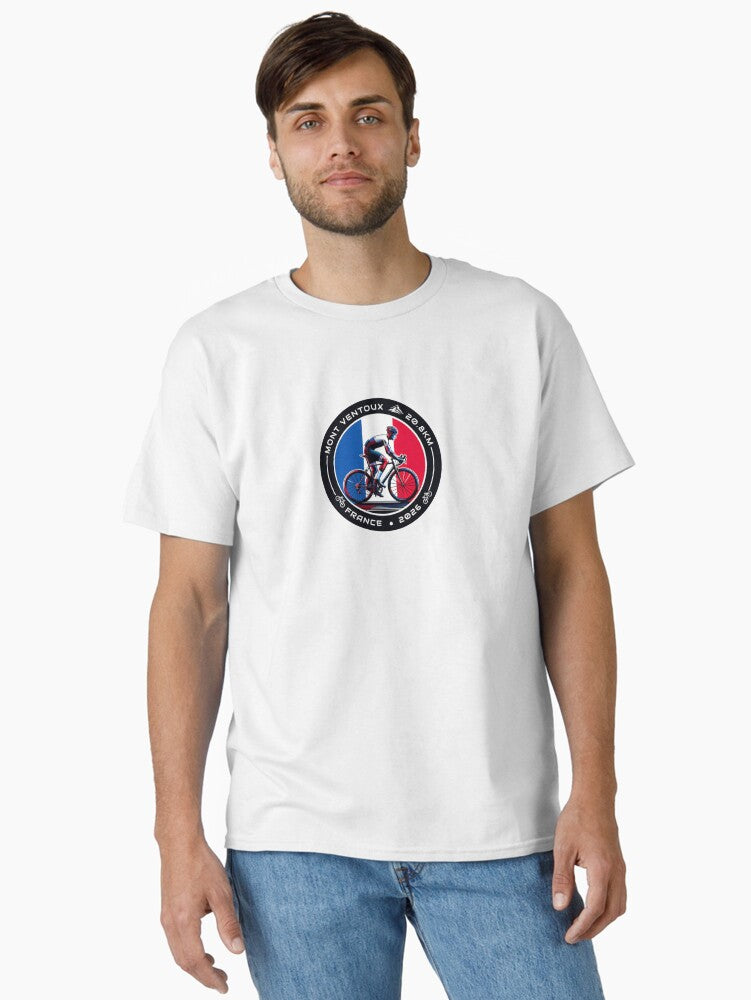 MONT VENTOUX FRANCE CYCLING 2026 COLORS OF FRANCE FLAG Classic T-Shirt | Premium Unisex T-Shirt, Trending Graphic Tee