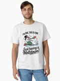Comfort Colors Its Fine Snowman Meltdown Classic T-Shirt