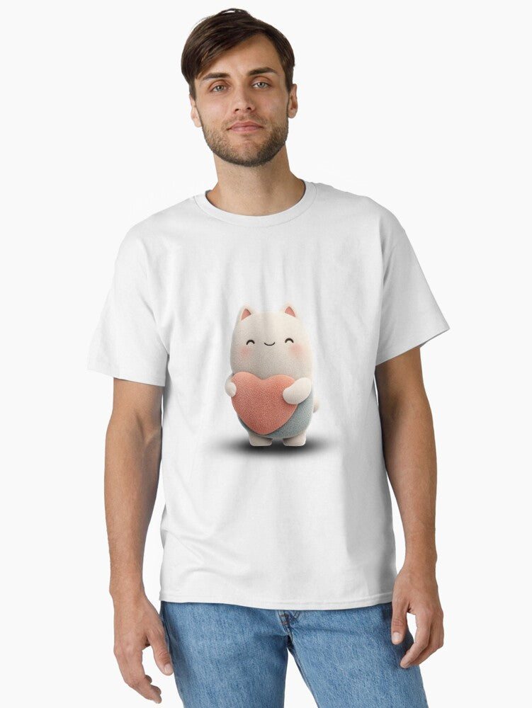 You Deserve a Hug – Cute Cat Sticker #1 Classic T-Shirt