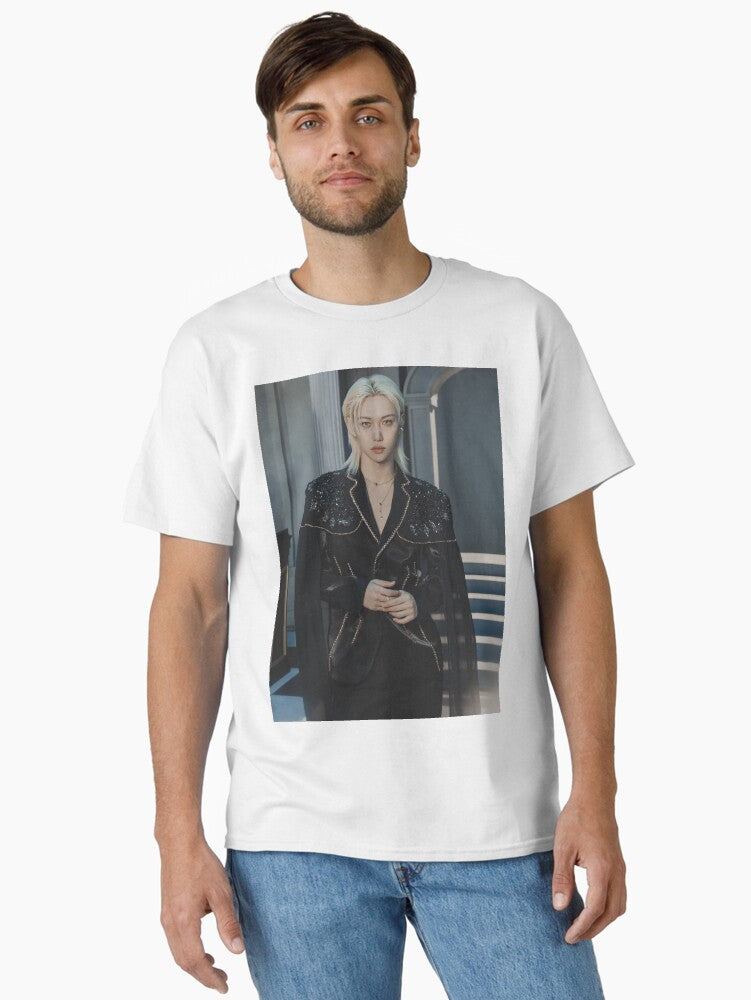 Felix sunshine Yongbok Stray Kids JAPAN SEASON'S GREETINGS 2026 FORCE Teaser Image dominATE tour skz skzoo kpop bang chan lee know hyunjin changbin felix han seungmin IN Classic T-Shirt | Premium Unisex T-Shirt, Trending Graphic Tee