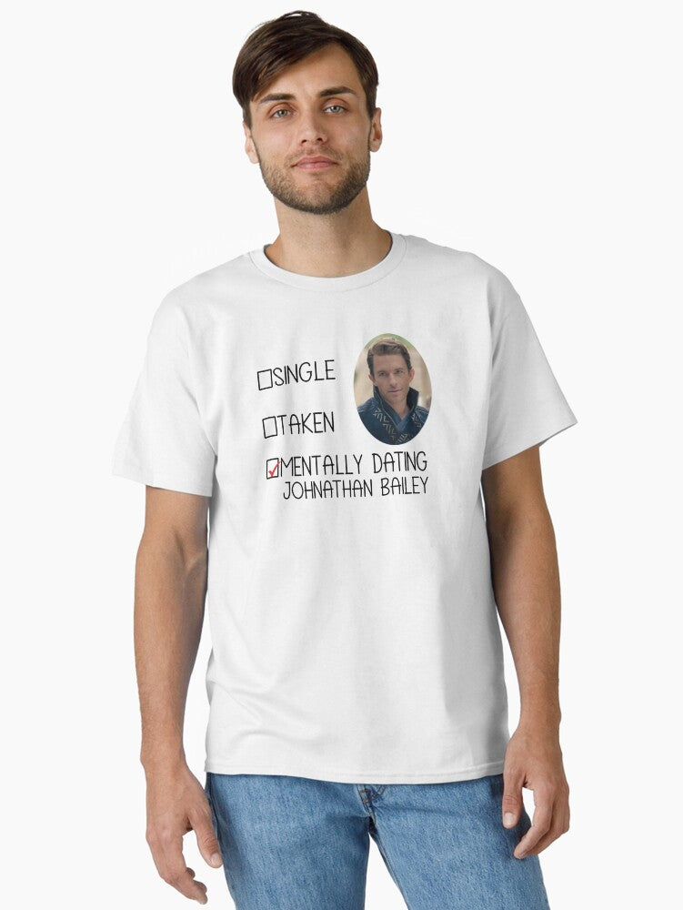 Mentally Dating Jonathan Bailey Classic T-Shirt T-Shirt | Streetwear Vibe | Great Gift Idea