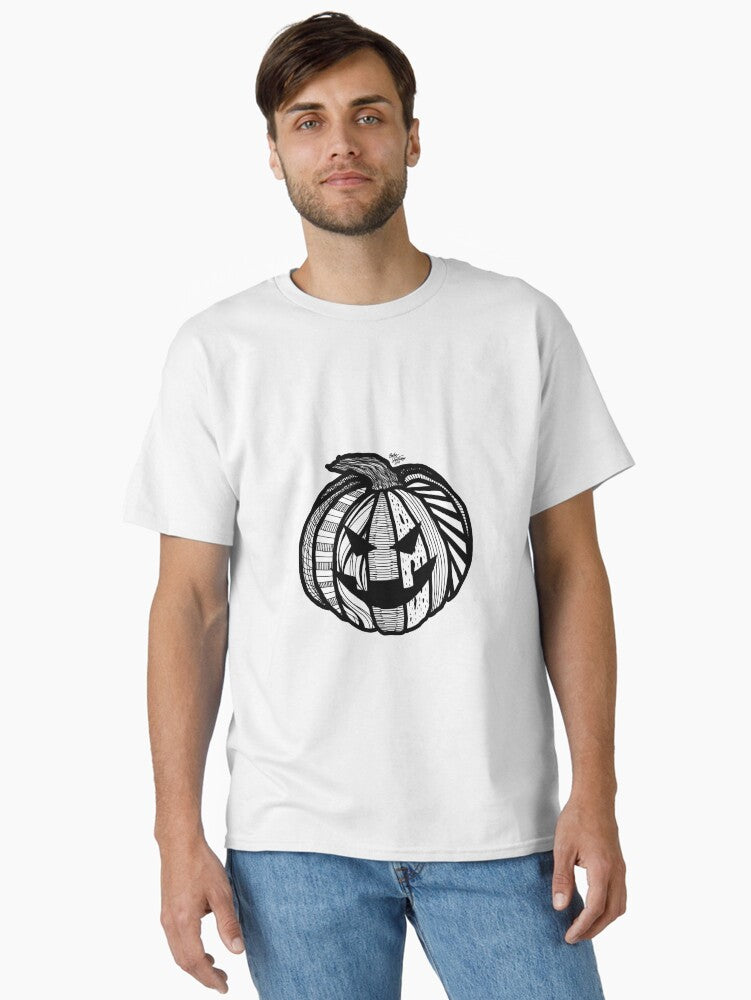 Abstract Jack o lantern Classic T Shirt T Shirt Premium Quality Top Rated