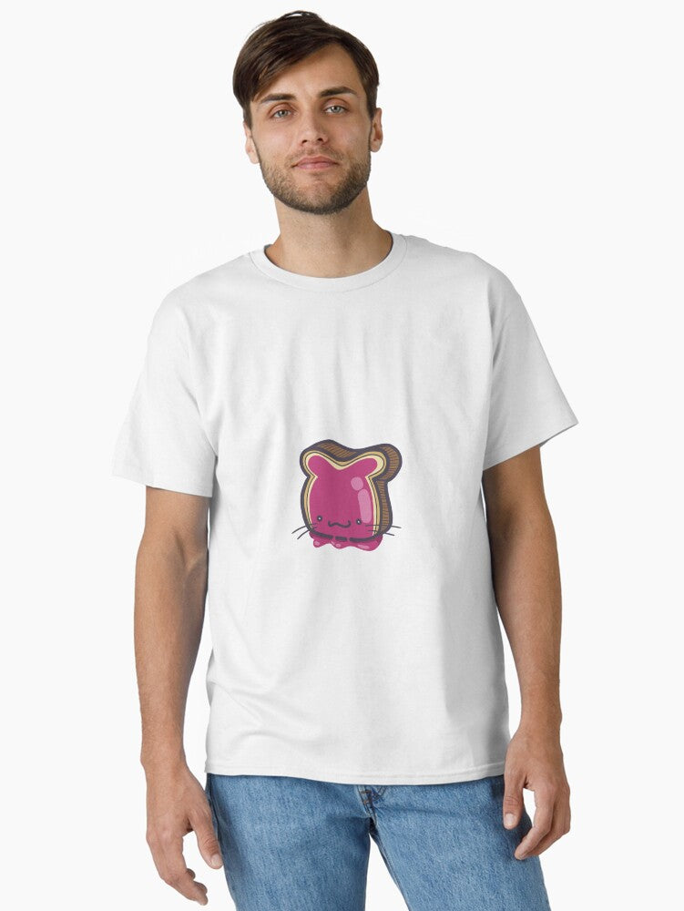 Raspberry Jelly Cat Toast Classic T-Shirt