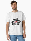 Anti Cycling Vibes - worn design Classic T-Shirt | Premium Unisex T-Shirt, Trending Graphic Tee