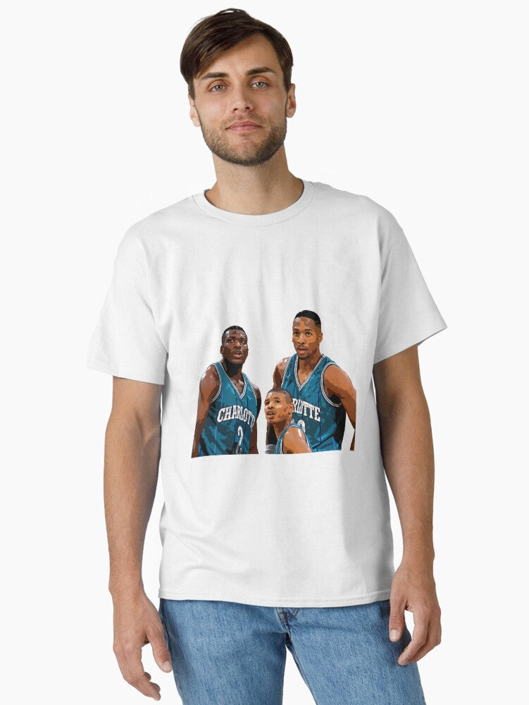 Kevin Johnson Muggsy Bogues Alonzo Mourning Classic T Shirt T Shirt Streetwear Style Fan Favorite