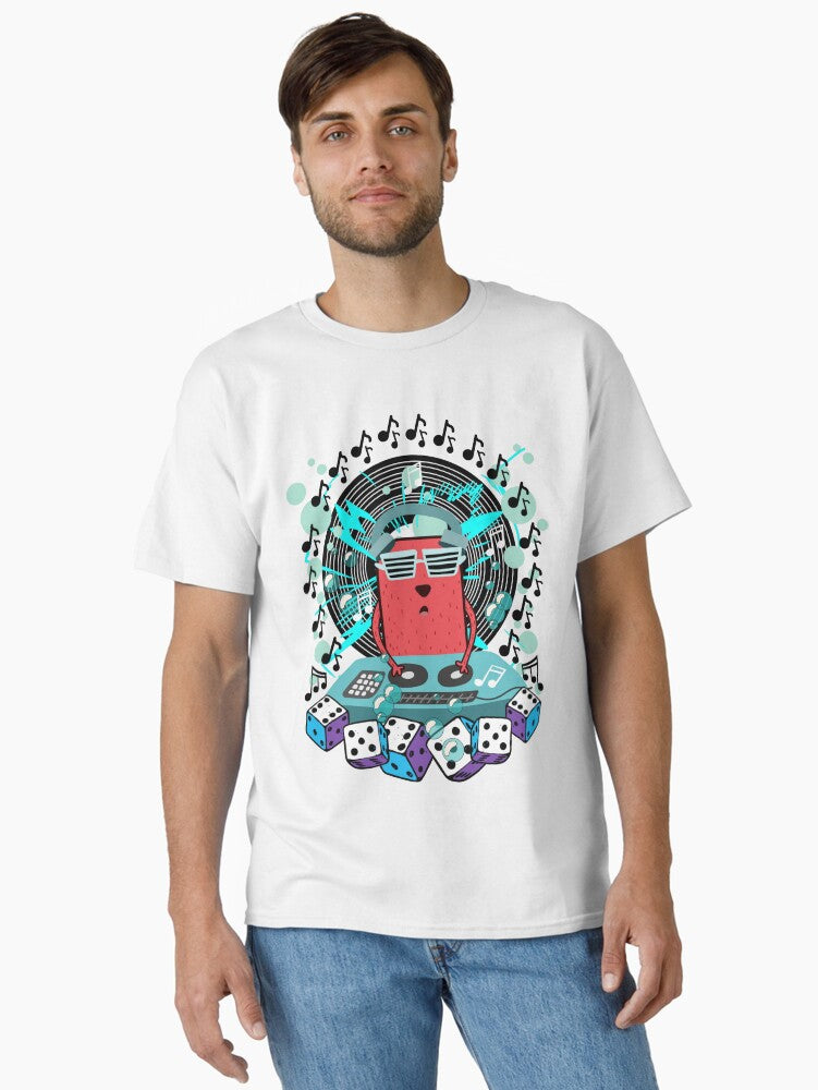 The Monster Dj Classic T-shirt | Trendy Graphic Tee | Casual Unisex T-shirt