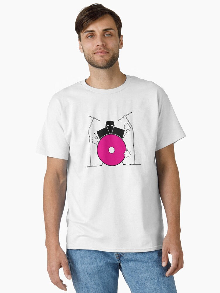 Fire Up The Crowd With This Beat Rock Drummer Designonly Pictures Classic T-shirt | Trendy Graphic Tee | Casual Unisex T-shirt