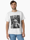 Jack Nicholson Smoking a Cigarette Black and White Vintage Photo Classic T Shirt T Shirt Trending 2025 Daily Comfort